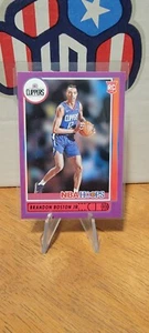 Aros de la NBA 2021-22 púrpura paralelo Brandon Boston Jr novato #233 Clippers radiocontrol - Imagen 1 de 2