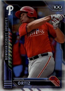 2016 Bowman Chrome Bowman Scouts Updates #BSUJO Jhailyn Ortiz - NM-MT - Picture 1 of 2