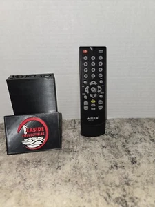 Apex Digital TV Television Remote Control Black OEM Replacement - Picture 1 of 3