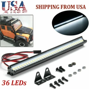 36 LED Dach Lampe Metall hell Lichtleiste für 1/10 SCX10 90046 TRX4 RC Auto Crawler - Bild 1 von 11