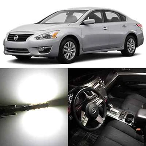 Alla Lighting 4x Map Dome Interior Light White LED Bulbs for 07~12 Nissan Altima - Picture 1 of 7