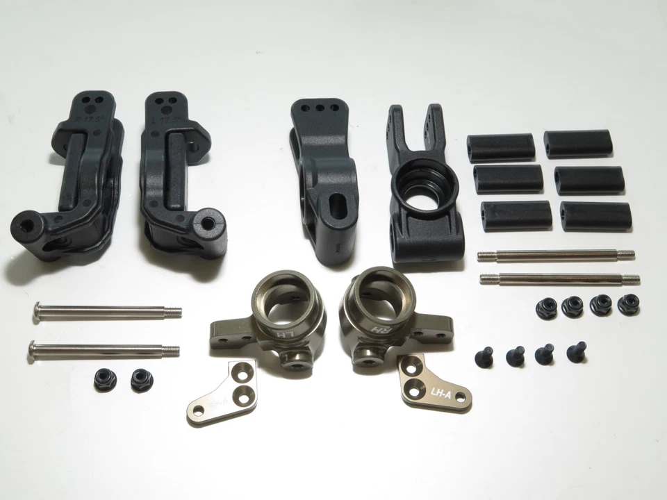 TLR04012 TEAM LOSI TLR 8IGHT-X/E 2.0 BUGGY KNUCKLES CARRIERS REAR HUBS WITH PINS - Image 1 of 1