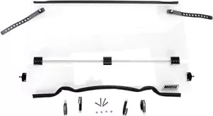 Clear Full Folding Windshield Moose LEMA100-0031 For 15-19 Polaris RZR S RZR XP - Picture 1 of 1