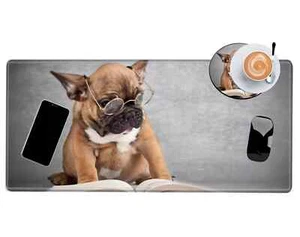 XL Mouse Pad Large 24x12 inch Dog Desk Mat Gaming Mousepad Long Desk Pad Big ... - Picture 1 of 8