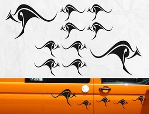 CARAVAN campervan aussie 4x4 kangaroo STICKERS outback camper trailer decals - Picture 1 of 6