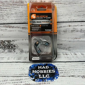 Shock Doctor Gel Max Power Classic 10-Youth Carbon Convertible Tether 6901Y NEW - Picture 1 of 6