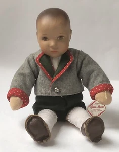 Käthe Kruse Modell Hanne Kruse 25 cm Puppe Biegepuppe Original Kleidung - Bild 1 von 8