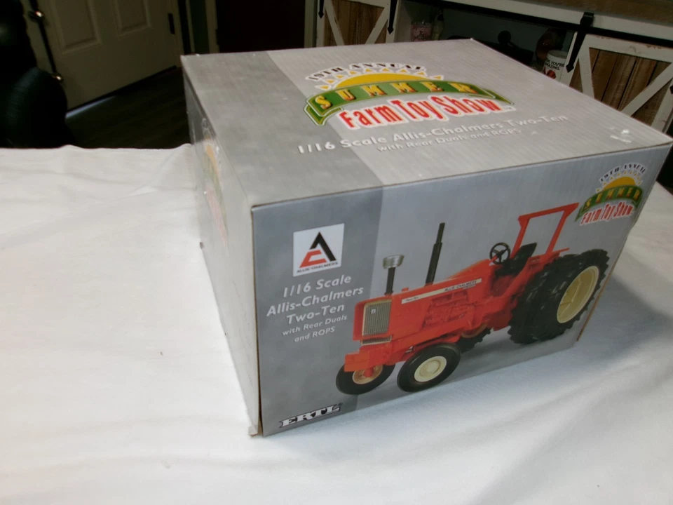 Juguete Agco Farm Allis Chalmers nuevo en caja 210 espectáculo de verano Foto 1 de 2