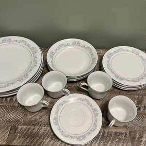 Vintage Crown Ming, Fine China, Jian Shiang, Windsor Pattern Service For 4 NICE - Picture 1 of 7