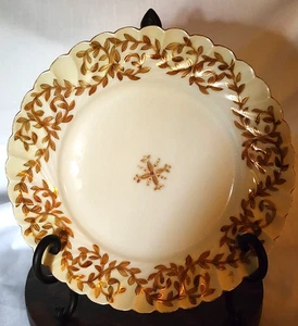 H&C LIMOGES BRAUN MIT GOLDRANDPLATTE - Bild 1 von 6