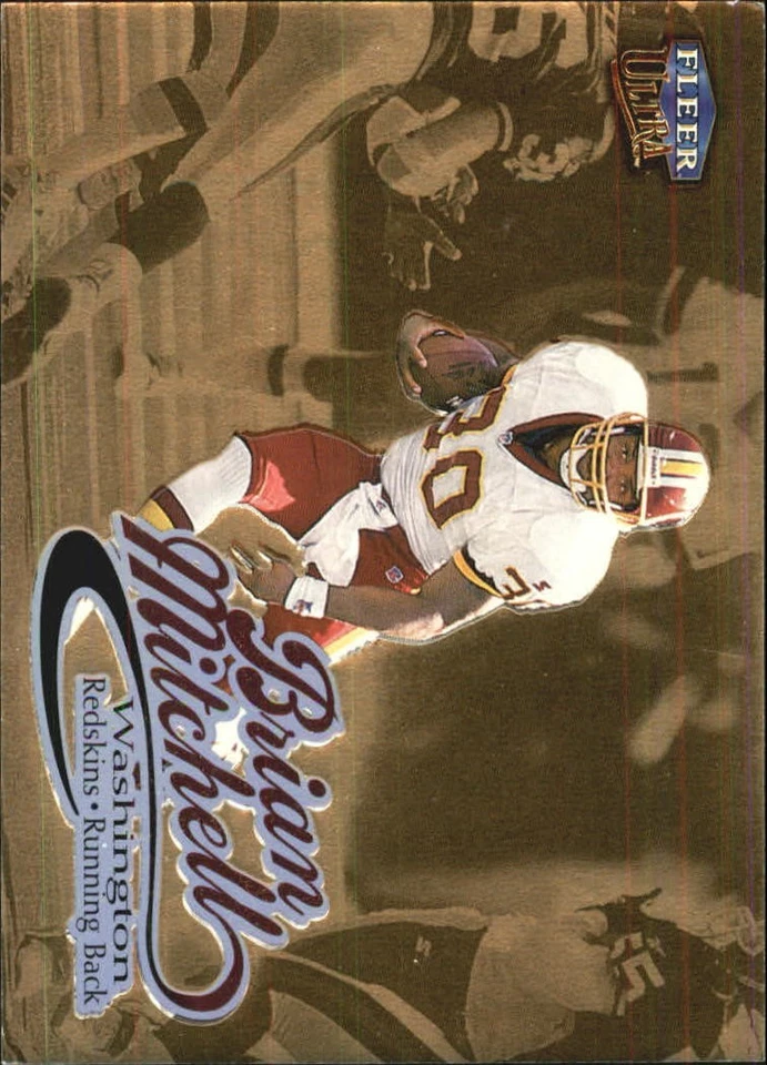1999 Ultra Gold Medallion #40 Brian Mitchell - FB - Image 1 of 2
