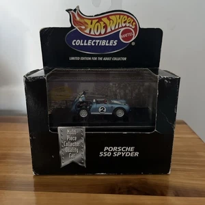 Hot Wheels Collectibles Limited Edition blau Porsche 550 Spyder im Koffer 1998 - Bild 1 von 14