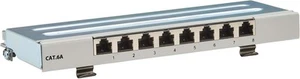 Tripp Lite 8 Port Cat6a STP Patch Panel for Wall Mount or DIN Rail, 8 Ports - Picture 1 of 8