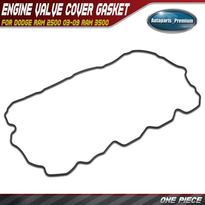 Junta de cubierta de válvula de motor para Dodge Ram 2500 03-10 Ram 3500 Ram 4500 Ram 5500 Foto 1 de 4