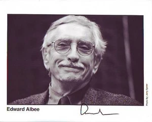 EDWARD ALBEE Signed 8x10 Photo w/ Hologram COA - Picture 1 of 2