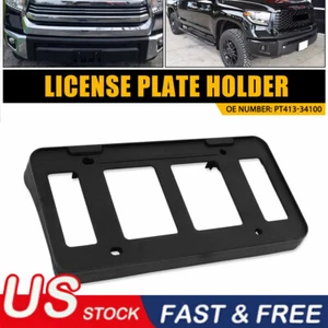 For 2007-2013 Toyota Tundra Front License Plate Frame Tag Holder Bracket - Picture 1 of 11