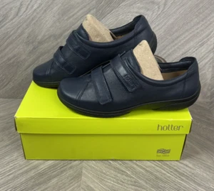 Hotter Navy Leapz Schuhe - Größe UK 6,5 - Bild 1 von 13