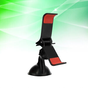 360° Car Phone Holder Clip with Strong Suction Cup - Black