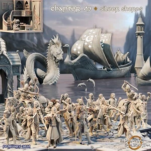 Tabletop Figuren/DND/HDR/Elben/Miniaturen/Wargames TPGEO Silver Shores - Bild 1 von 40