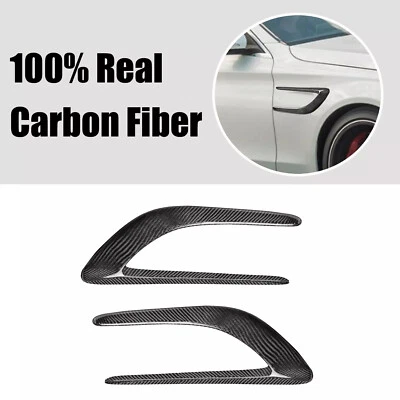 Carbon Fiber Side Fender Vent Cover For Mercedes Benz C-Class W205 C43 C63 AMG — 第 1/4 张图片