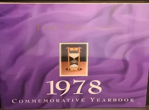 1978 Time Capsule Commemorative Keepsake Yearbook - FACTORY SEALED - Foto 1 di 2