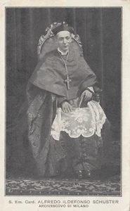 CARTOLINA *29 RELIGIONE S. EM. CARD. ALFREDO ILDEFONSO SCHUSTER NON VIAGGIATA - Imagen 1 de 2