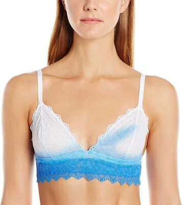 Cosabella 168493 Womens Papyrus Bralette Bra White/Atlantic Blue Size Medium - Image 1 of 3