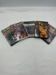 LOT OF 5! NEW Bill Zebub DVDs Horror Comedy Cult Worst Horror Spooked Skits - Picture 1 of 2