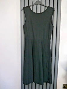 Hobbs Invitation amazing quality black fit & flare heavy dress size 16 - Picture 1 of 5
