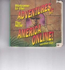 AOL 3.0 America Online Diskette Disc Raiders Of The Lost Ark - Bild 1 von 3