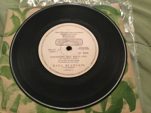 RATA BLANCA GUERRERO DEL ARCO IRIS PROMO RARE 7’VINYL SIMPLE MADE IN ARGENTINA - Picture 1 of 4