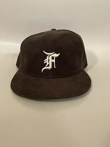 Corduroy Fear Of God New Era 59fifty 7 3/4 Brown RARE SOLD OUT