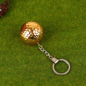 1PC Golf Ball Key Chain for Men Women Golf Club Keychains Backpack Decor