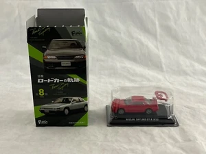 F-toys - 1/64 - Nissan Road Car Trajectory - Skyline GT-R (R32) - Japan - NEW - Picture 1 of 5