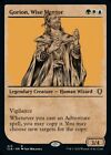MTG Gorion, Wise Mentor (Showcase) [Commander Legends: Baldur's Gate]?
