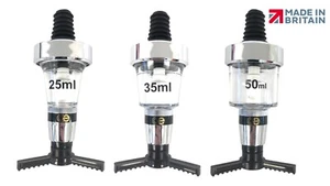 Drink Dispenser Spirit Optic Measure Chrome 25ml 35ml or 50ml Pub Club Home Bar - Picture 1 of 30