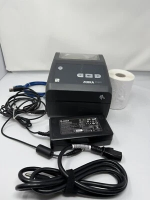 Zebra ZD420D Direct Thermal Printer Ethernet/Bluetooth/USB REFURBISHED - Image 1 of 4