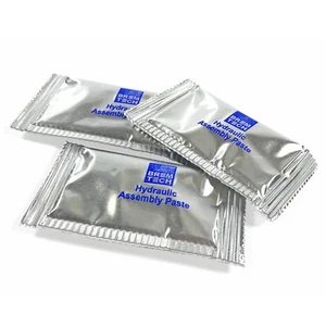 3X BREMTECH BRAKE CYLINDER ASSEMBLY PASTE SACHETS RED RUBBER GREASE AS3B - Picture 1 of 2