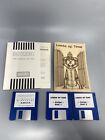 Lords Of Time + Napoleon 1 Amiga Games Vintage Floppy Discs +  Manuals  VGC