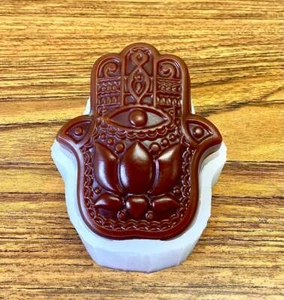 style 2 Silicone hamsa hand Mold soap candle resin Homemade - Picture 1 of 5