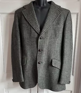 Abrigo Deportivo Harris Tweed De Colección 108L 42L Dunn Co 3 Botones Lana Multi Cuadros Para Hombre - Imagen 1 de 16