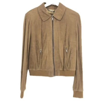 DOLCE&GABBANA Chaqueta de Cuero Blusa Gamuza/Cuero de Cabra Mujer Foto 1 de 4