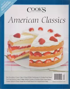 Cook's Illustrated American Classics Best Strawberry Cream Cake, Grilled Burgers - Imagen 1 de 2