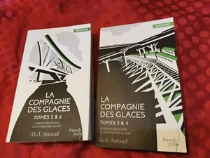 La Compagnie Des Glaces 2 Volumes Regroupant Les Tomes 3 À 6 / GJ Arnaud FrenchP - Picture 1 of 12