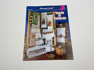 Stoney Creek Towels To celebrate Counted Cross Stitch Pattern - Picture 1 of 3