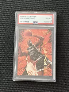 1994 Ultra Power Shaquille O'NEAL PSA 8 NM-MT Card #8 HOF Orlando Heat - Picture 1 of 5