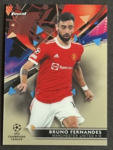 2021-22 Topps Finest UEFA Champions League #66 Bruno Fernandes Manchester United - Bild 1 von 2
