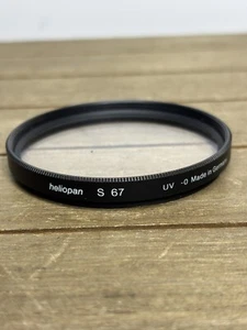 Heliopan S 67 UV -0 Filter 67mm Made in Germany USED - Picture 1 of 4