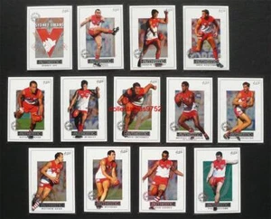Mint 2001 AFL Select Authentic Trading Cards Sydney Set 13 Cards - Picture 1 of 1