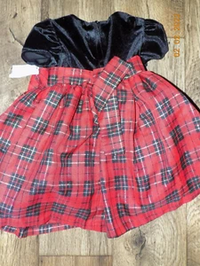 Nuevo Vestido a cuadros de vacaciones para niñas talla 2T - Imagen 1 de 2